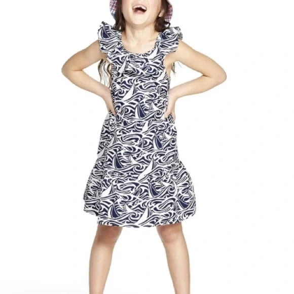 Vineyard Vines fr Target scoop neck ruffle dress - Picture 4 of 5